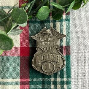 Harley Davidson Police 1 Belt Buckle